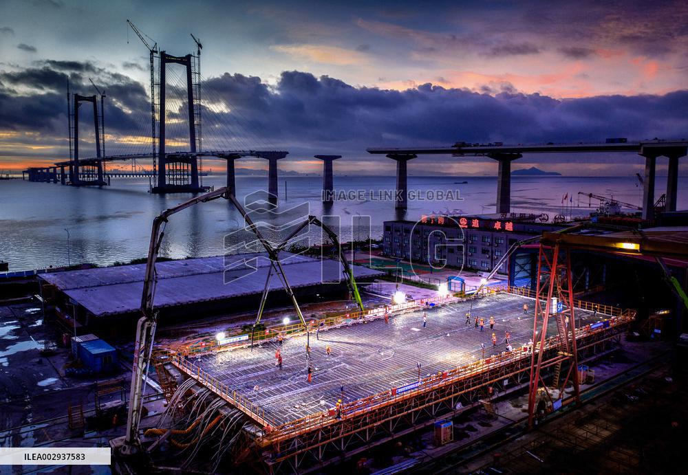 Shenzhen-Zhongshan Link Construction - China