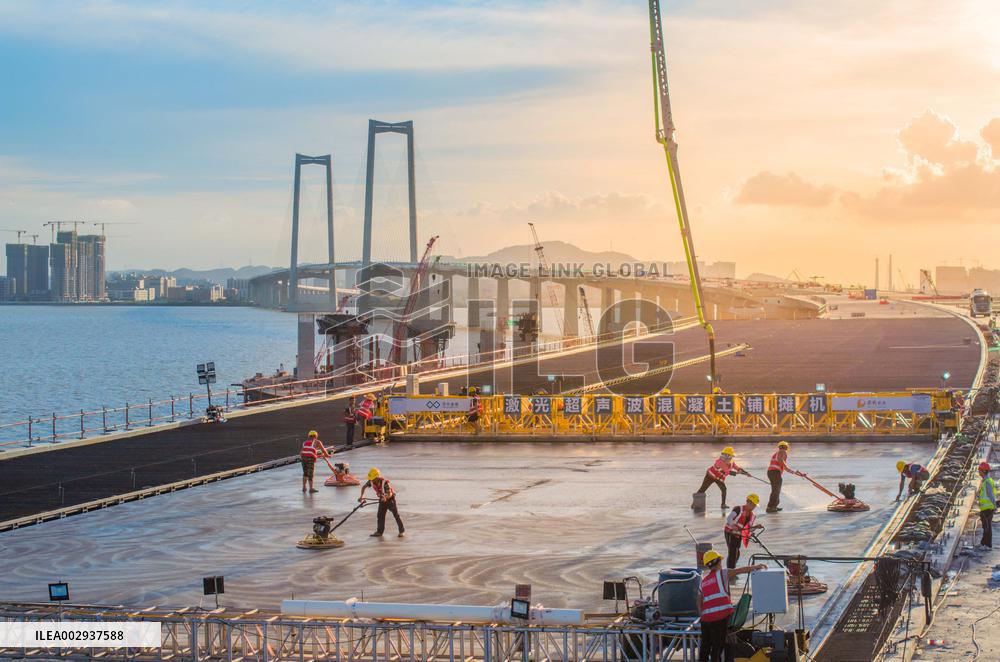 Shenzhen-Zhongshan Link Construction - China