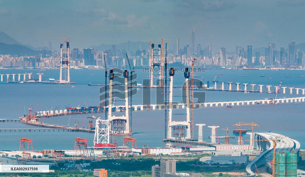 Shenzhen-Zhongshan Link Construction - China