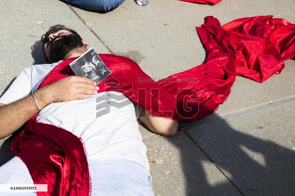 Activists Rally On 2nd Anniversary Of Supreme Court's Abortion Ruling - Washington