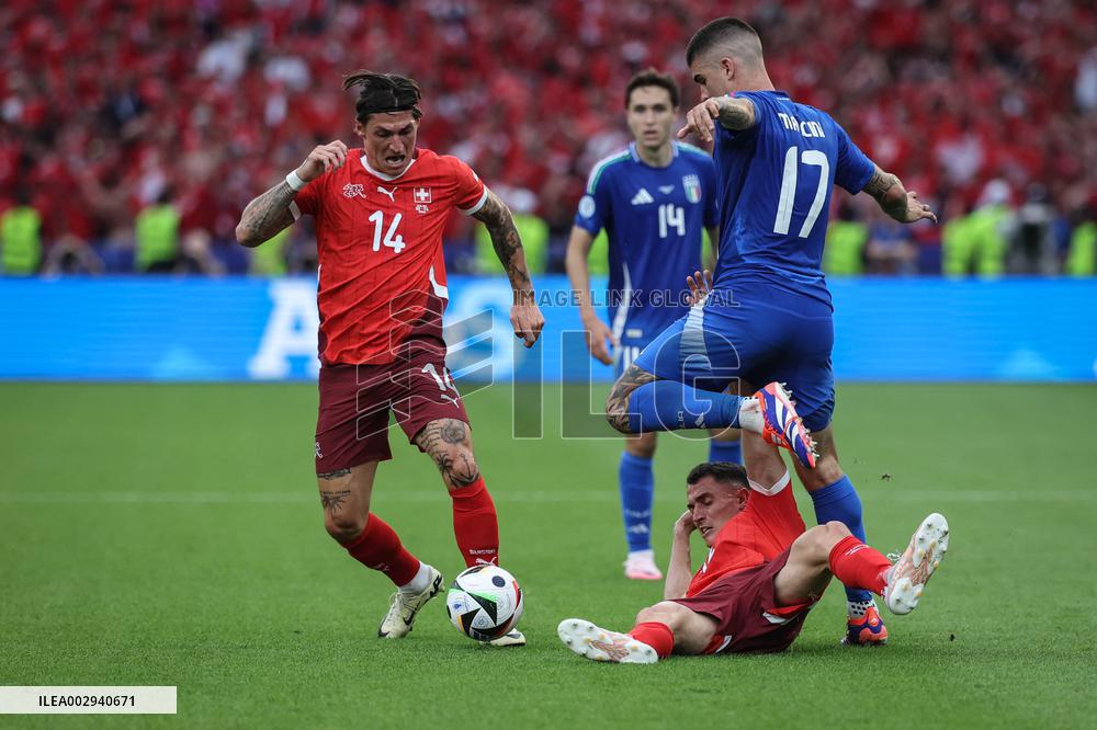 (SP)GERMANY-BERLIN-FOOTBALL-EURO 2024-SWITZERLAND VS ITALY