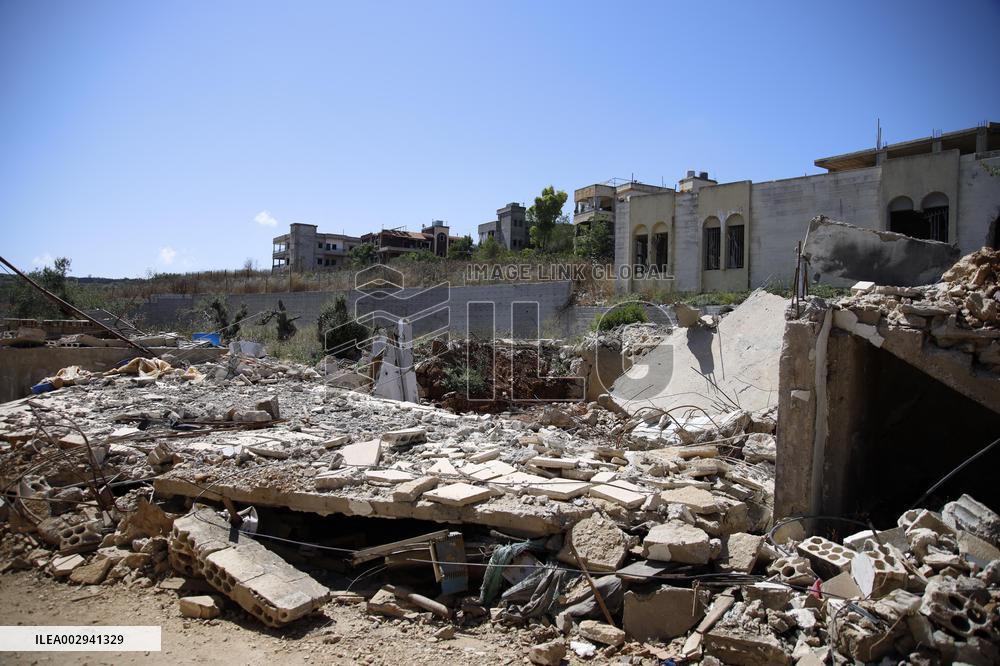 Israeli Airstrike In Houla - Lebanon