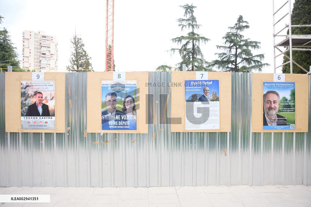 French people in Spain cast their vote for the legislative elections - Madrid
