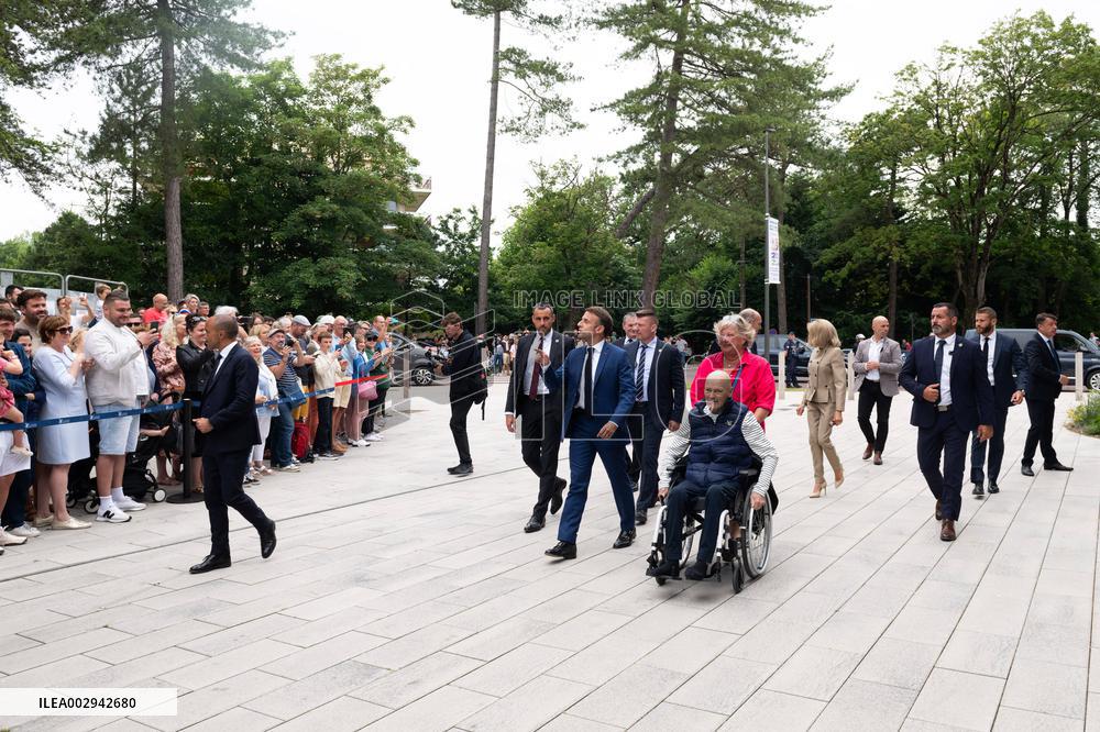 Emmanuel And Brigitte Macron At The Polling Station - Le Touquet