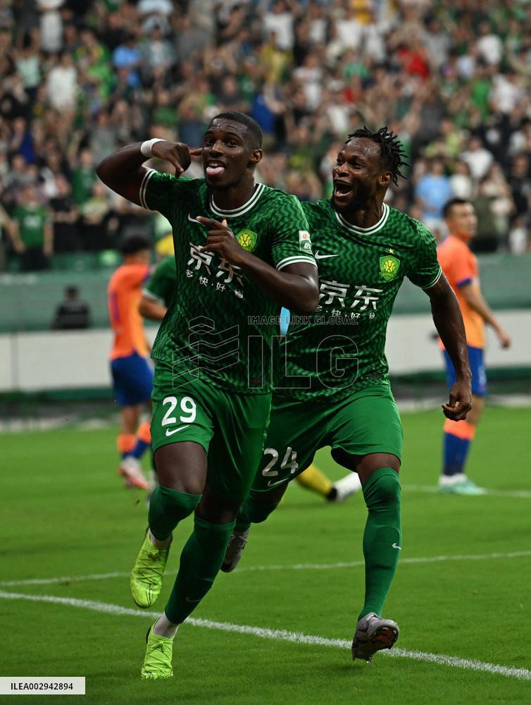 (SP)CHINA-BEIJING-FOOTBALL-CSL-BEIJING VS SHANDONG (CN)