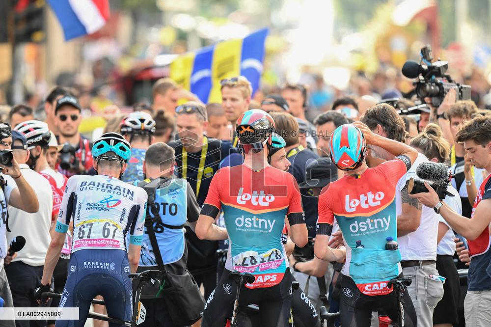 Tour De France race - Stage 2 - Finish