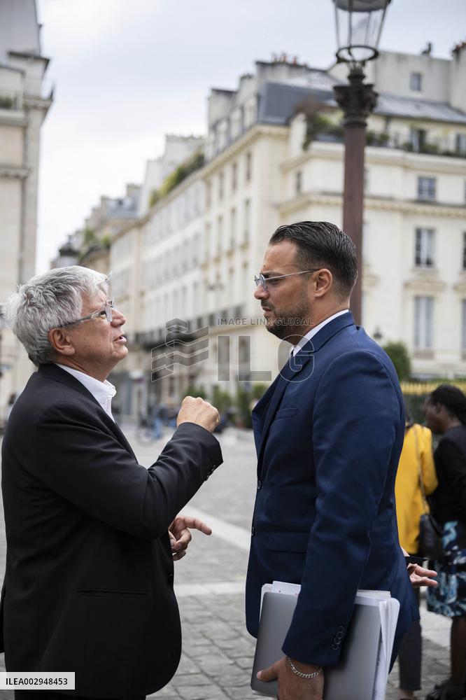 Welcoming day at the National Assembly after legislative election - Paris