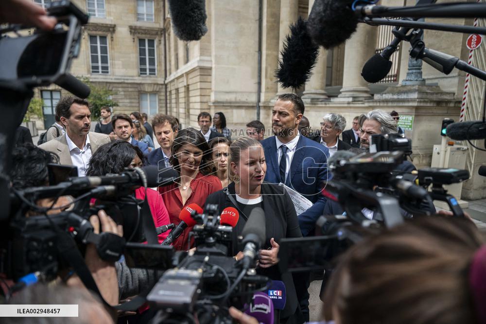 Welcoming day at the National Assembly after legislative election - Paris