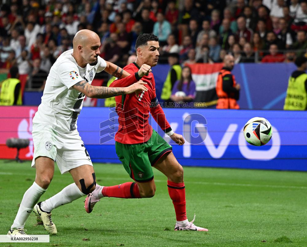 (SP)GERMANY-FRANKFURT-FOOTBALL-EURO 2024-PORTUGAL VS SLOVENIA