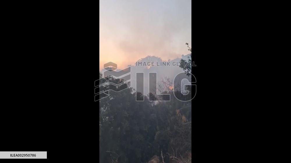 Greece: Wildfire Erupts At Kardamena In Kos Island