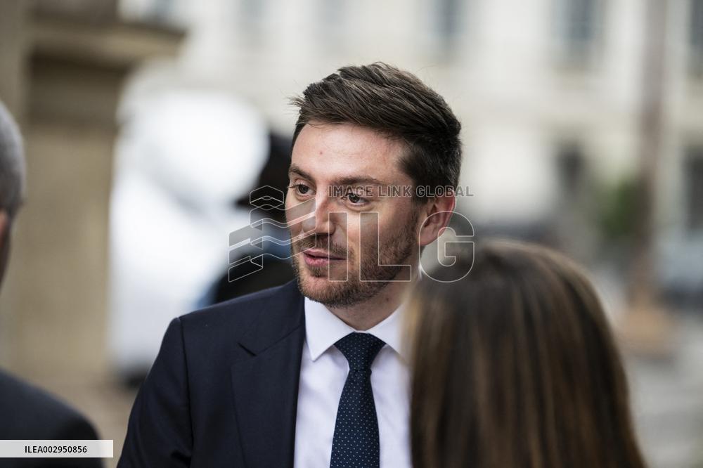 RN’s Newly-Elected MPs Arrive To The Palais Bourbon - Paris