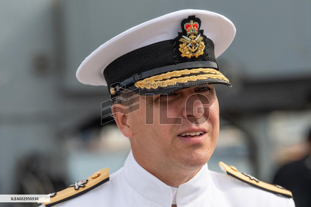 Handover Ceremony Of NATO's Standing Maritime Group 2 - Toulon