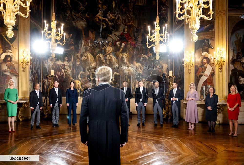 King Willem-Alexander Meets New Ministers - The Hague