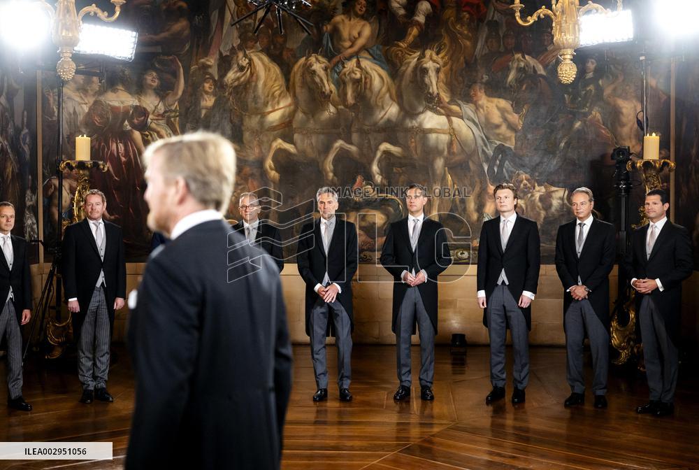 King Willem-Alexander Meets New Ministers - The Hague