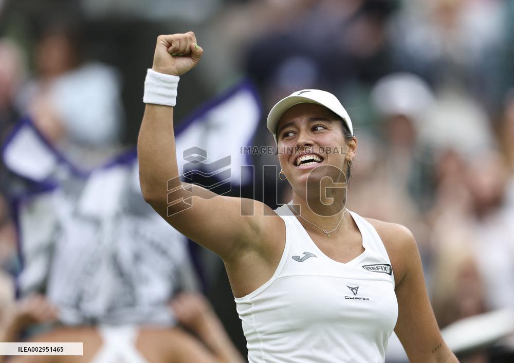 (SP)BRITAIN-LONDON-TENNIS-WIMBLEDON-DAY 2