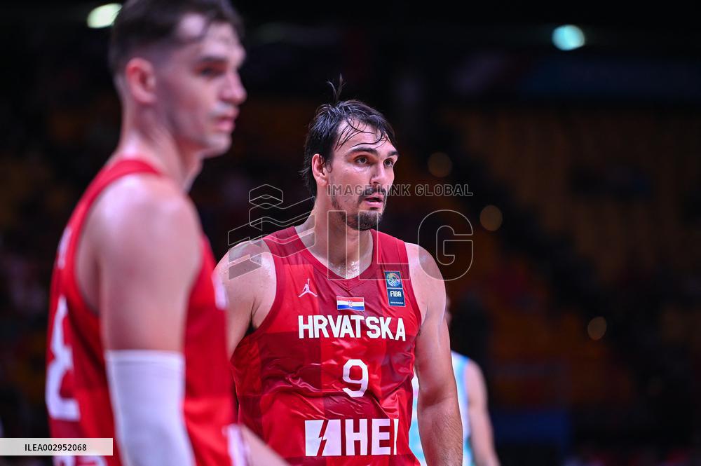 International Basketball match - Slovenia vs Croatia - FIBA Olympic Qualifying Tournaments