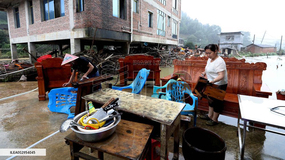 Flooded Village in Liuzhou