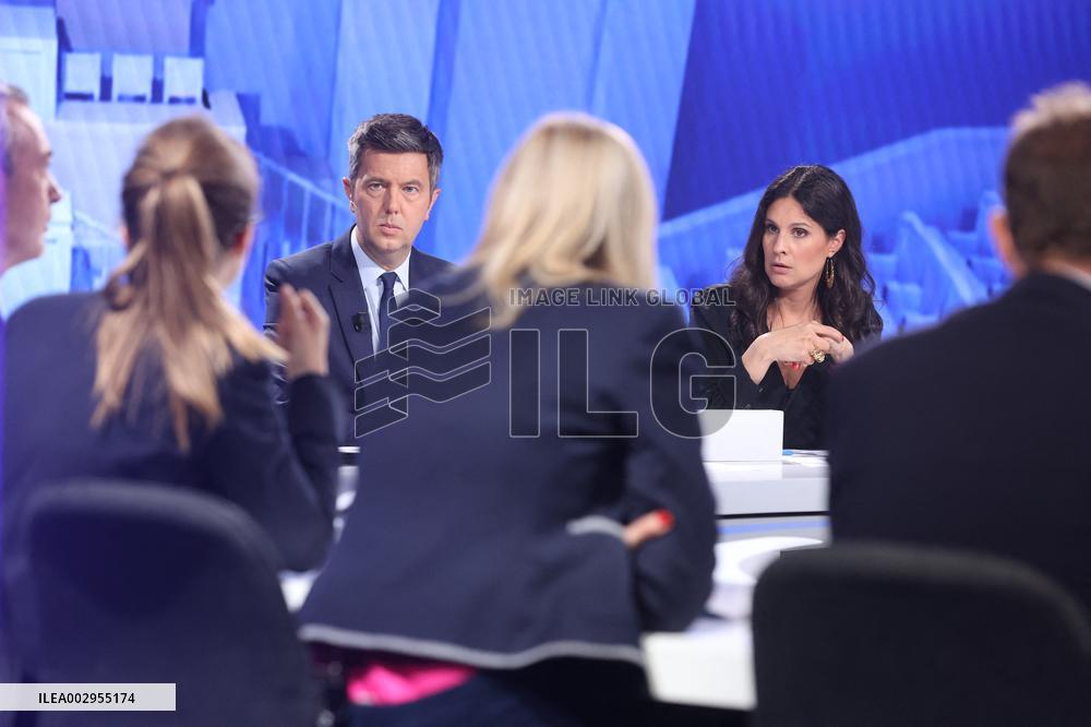 BFM broadcast on the 2024 legislative elections - Paris