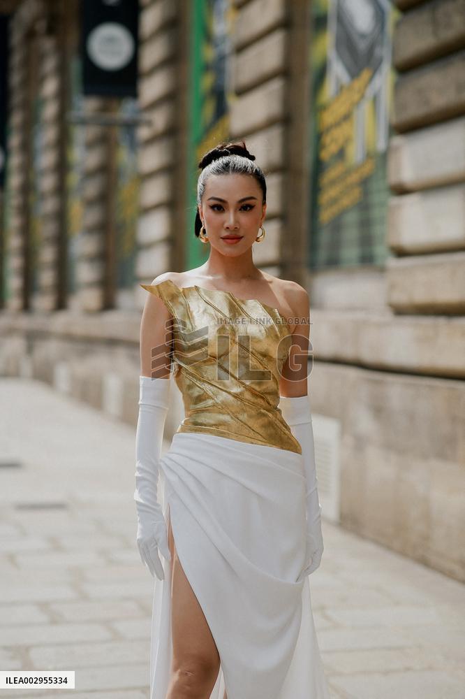 PFW - Ashi Studio Arrivals