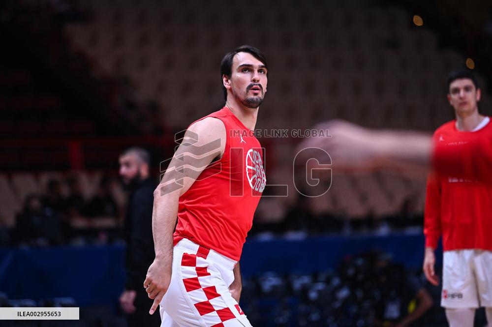 International Basketball match - Croatia vs New Zealand - FIBA Olympic Qualifying Tournaments