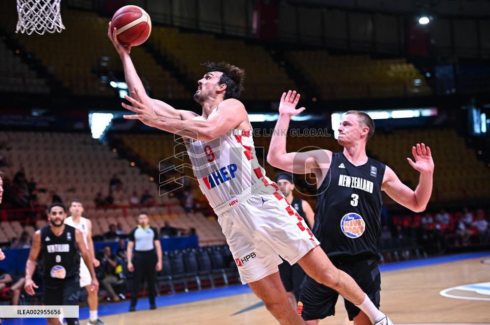 International Basketball match - Croatia vs New Zealand - FIBA Olympic Qualifying Tournaments