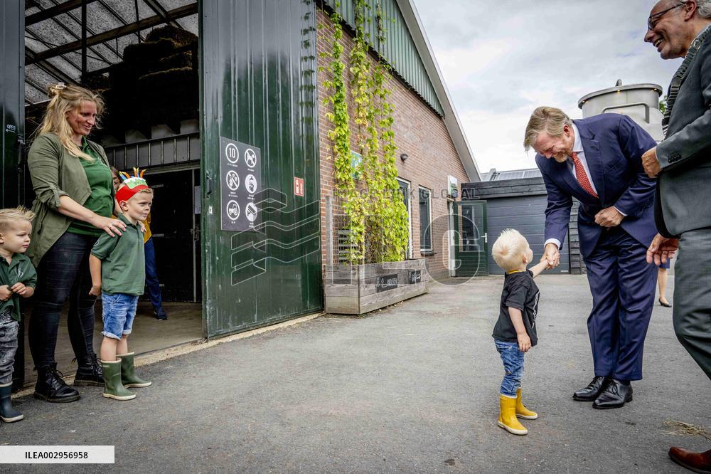 King Willem-Alexander Visit To Woerden