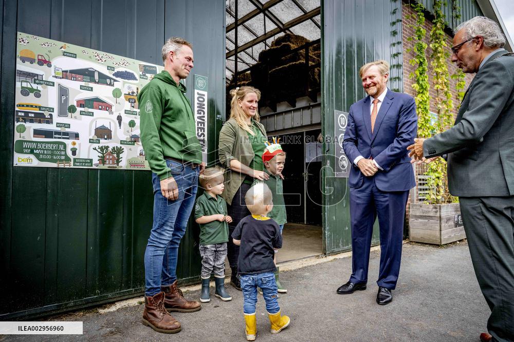 King Willem-Alexander Visit To Woerden