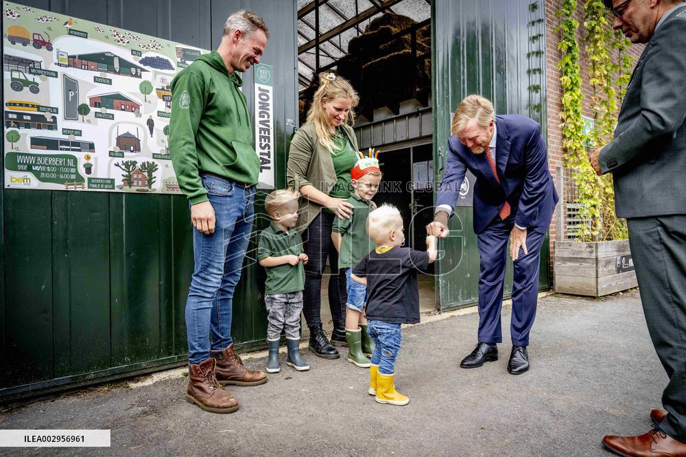 King Willem-Alexander Visit To Woerden