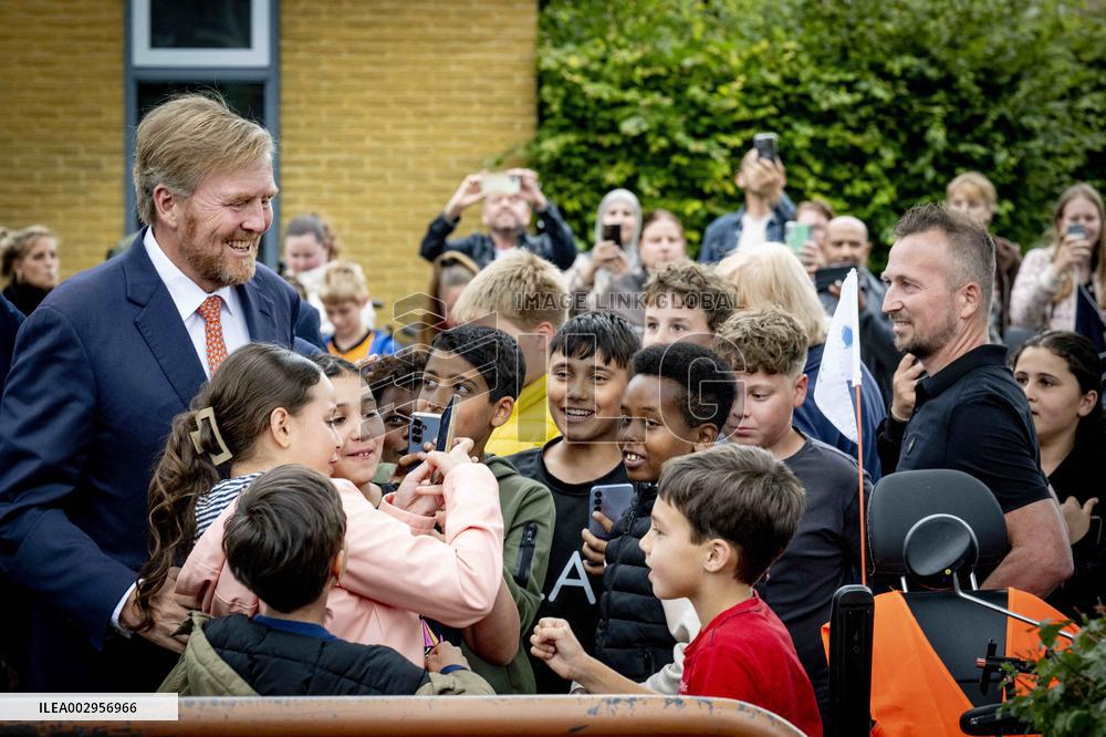 King Willem-Alexander Visit To Woerden