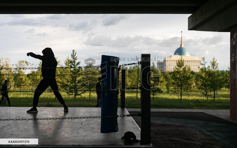KAZAKHSTAN-ASTANA-SKYLINE