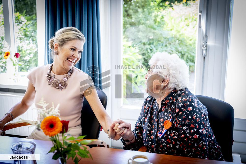 Queen Maxima Visits A Village - Netherlands