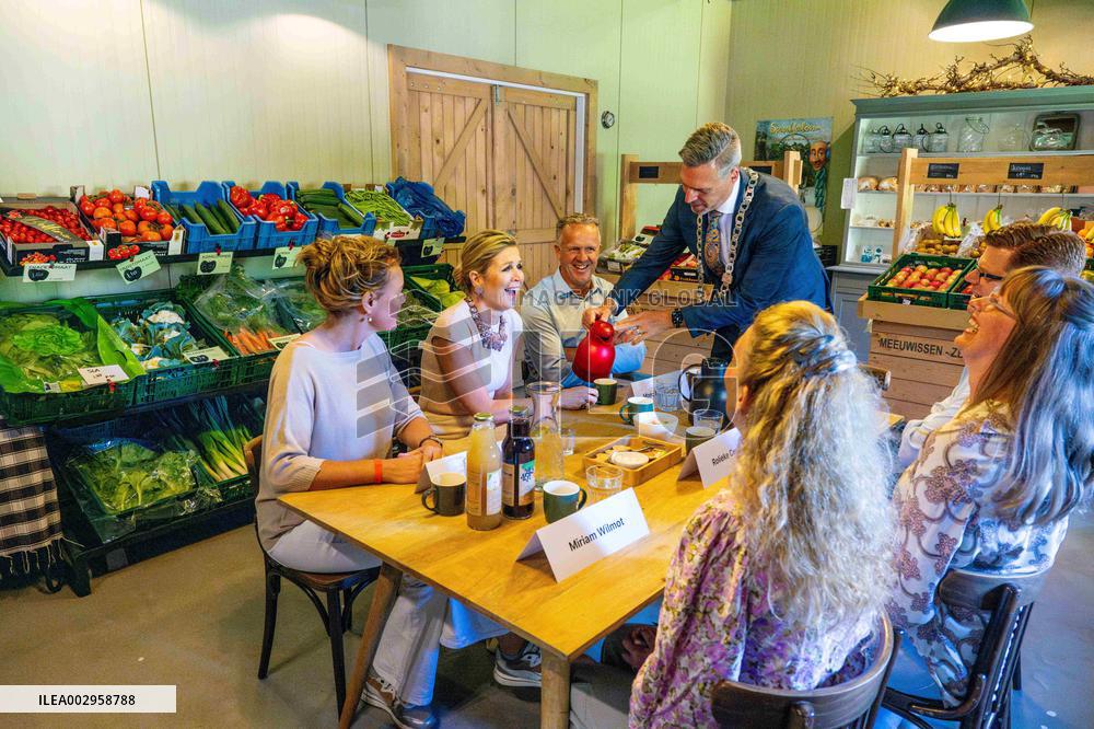 Queen Maxima Visits A Village - Netherlands