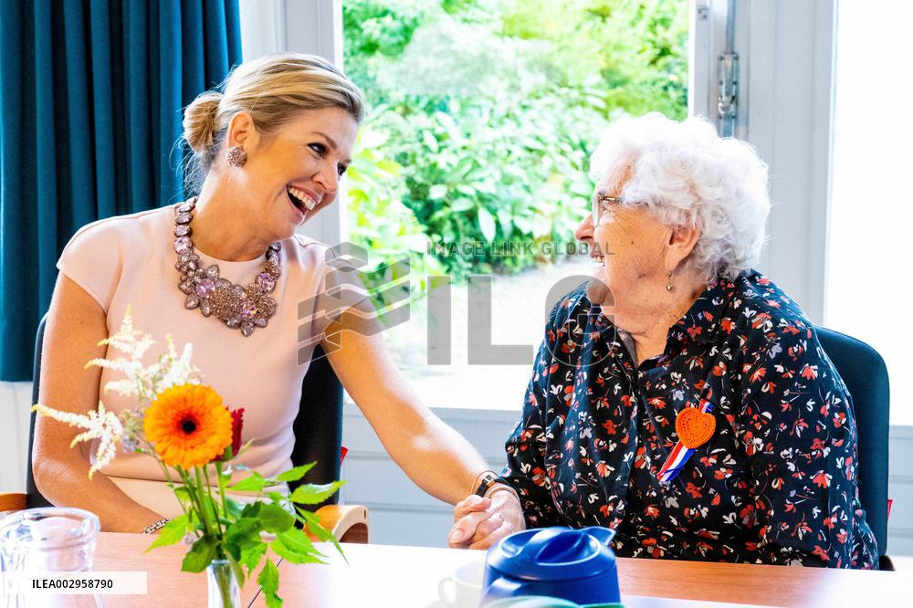 Queen Maxima Visits A Village - Netherlands