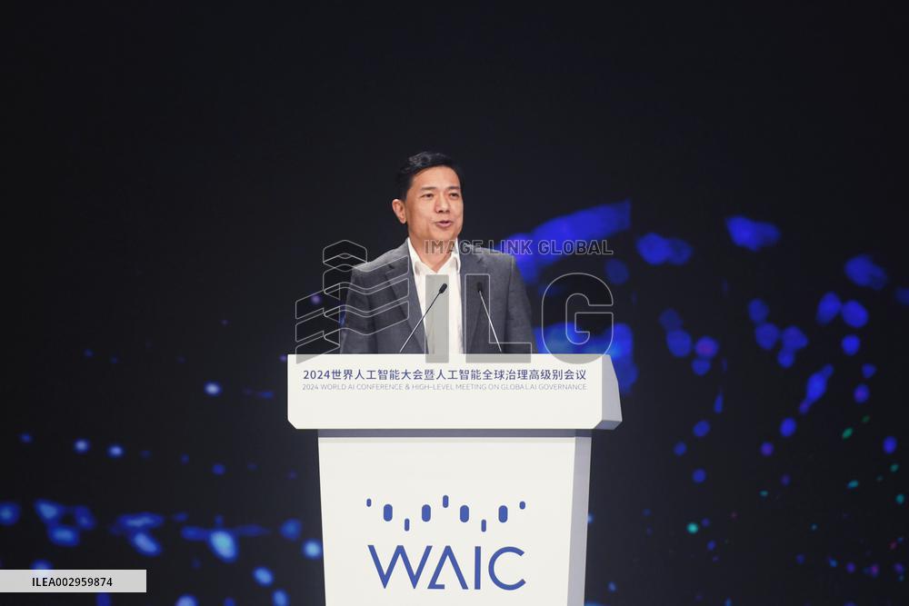 Robin Li At 2024 WAIC in Shanghai