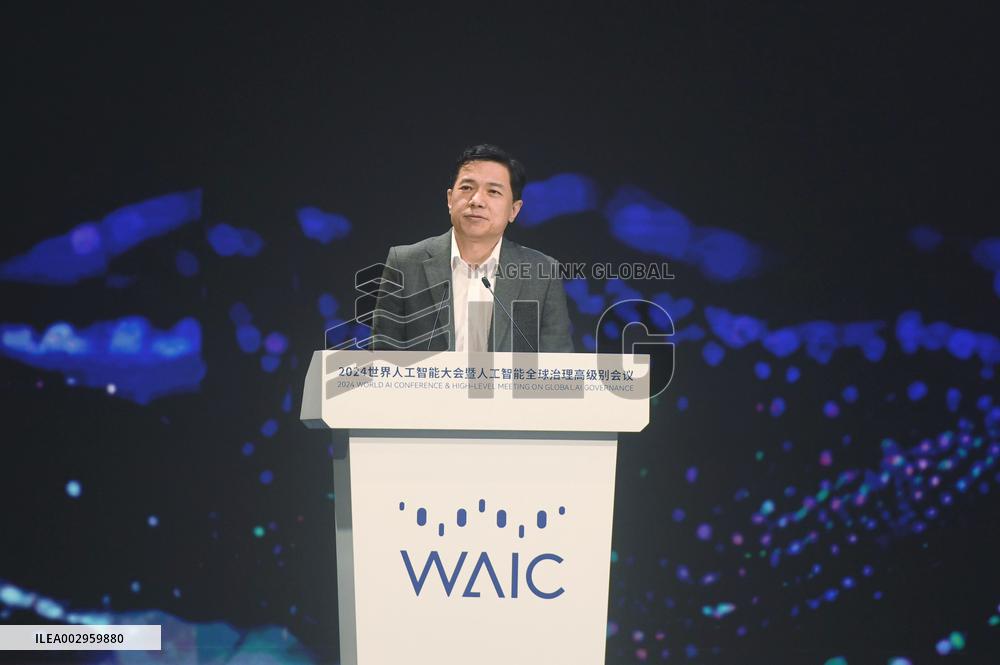 Robin Li At 2024 WAIC in Shanghai