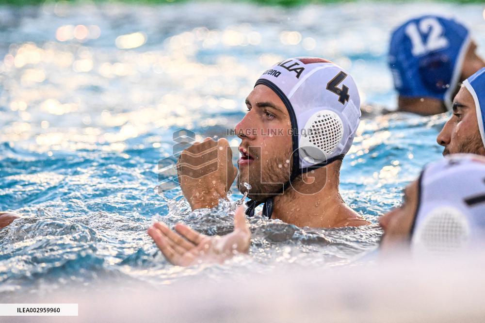 International waterpolo match - Sardinia Cup 2024 - Italy vs Greece