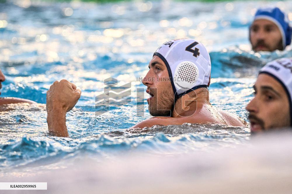 International waterpolo match - Sardinia Cup 2024 - Italy vs Greece