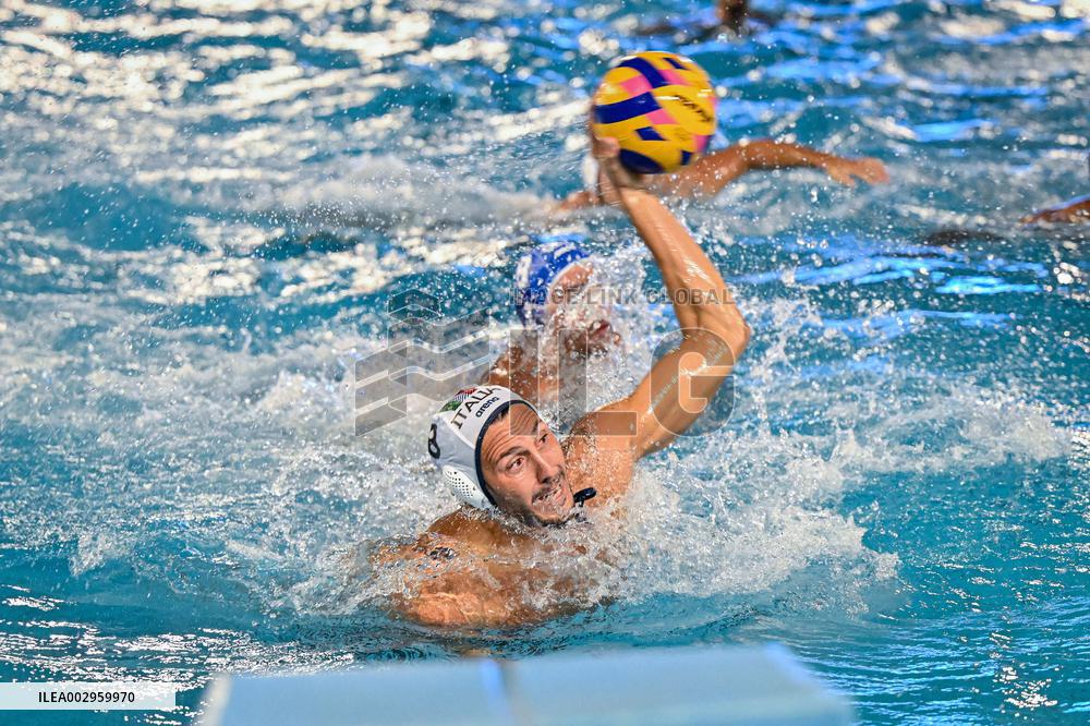 International waterpolo match - Sardinia Cup 2024 - Italy vs Greece