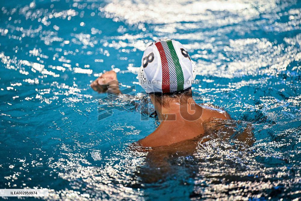 International waterpolo match - Sardinia Cup 2024 - Italy vs Greece