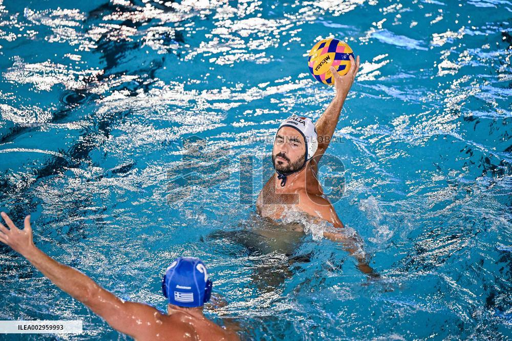 International waterpolo match - Sardinia Cup 2024 - Italy vs Greece