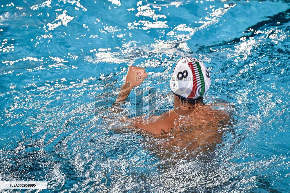 International waterpolo match - Sardinia Cup 2024 - Italy vs Greece