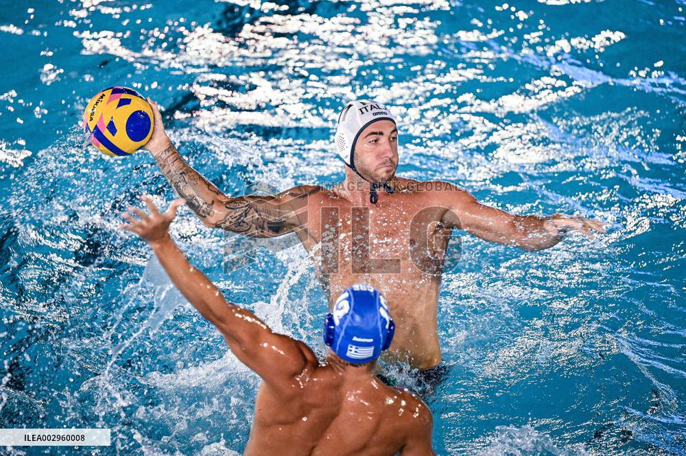 International waterpolo match - Sardinia Cup 2024 - Italy vs Greece