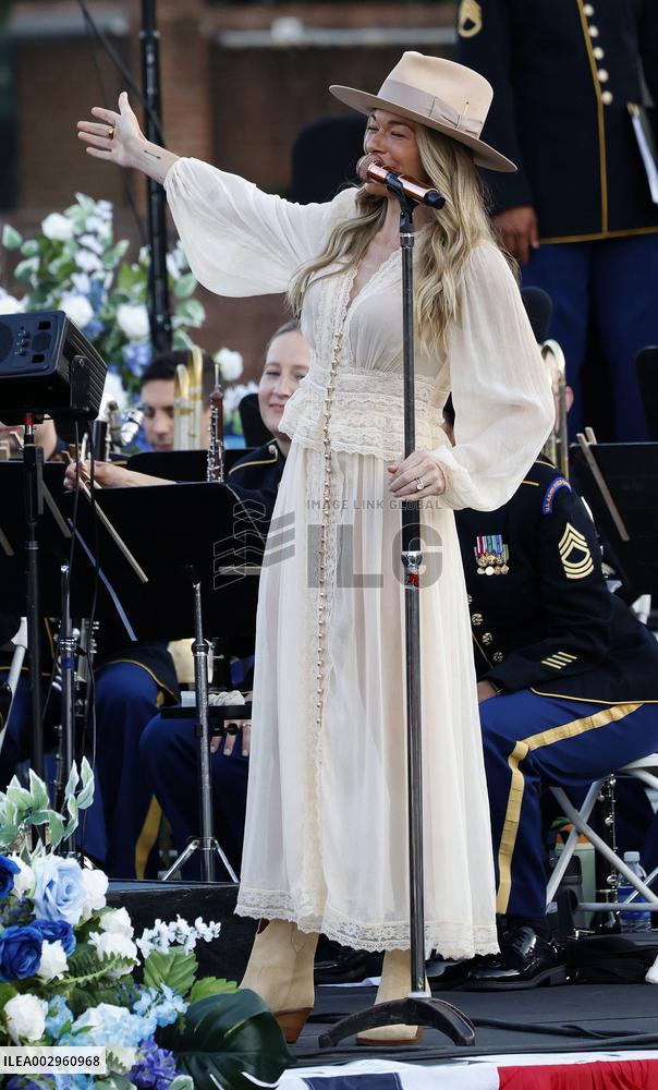 LeAnn Rimes Performs Wawa Welcome America Event - Philadelphia