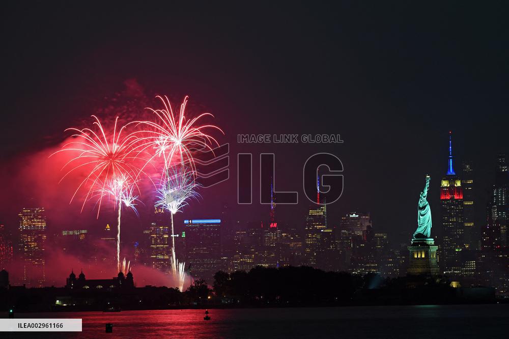 U.S.-NEW YORK-INDEPENDENCE DAY-CELEBRATION