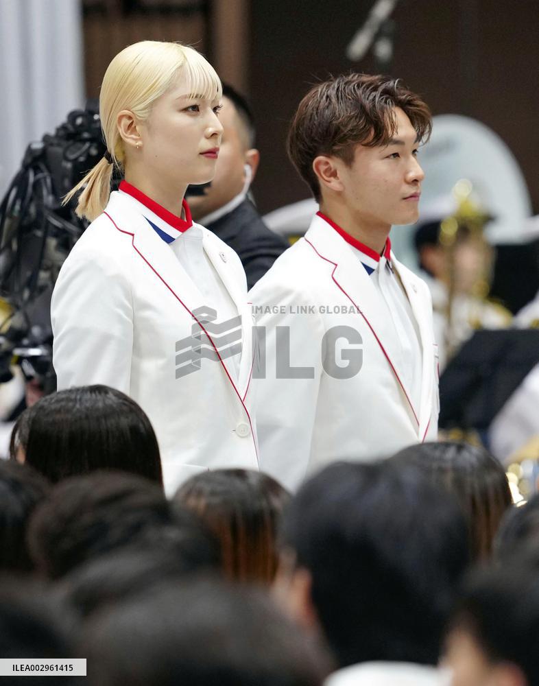 Japan's Olympic delegation launch ceremony