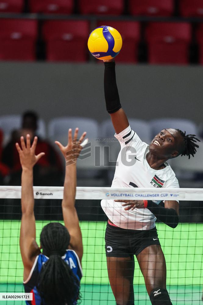 (SP)PHILIPPINES-MANILA-VOLLEYBALL-FIVB WOMEN'S CHALLENGER CUP 2024-PUERTO RICO VS KENYA