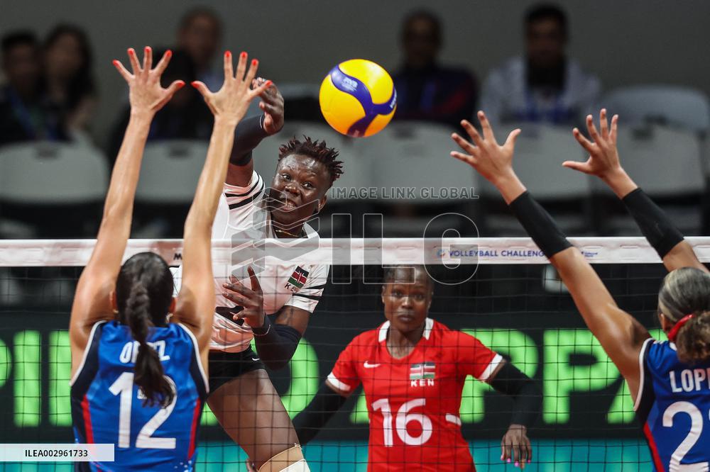 (SP)PHILIPPINES-MANILA-VOLLEYBALL-FIVB WOMEN'S CHALLENGER CUP 2024-PUERTO RICO VS KENYA