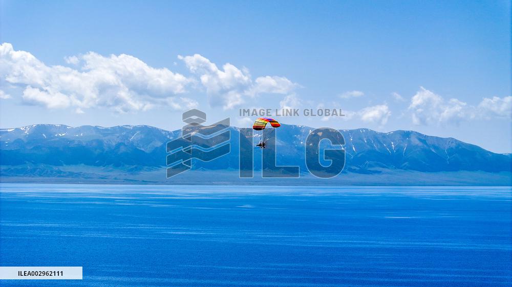 Sayram Lake Scenery in Xinjiang