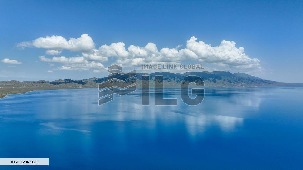 Sayram Lake Scenery in Xinjiang