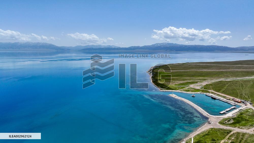 Sayram Lake Scenery in Xinjiang